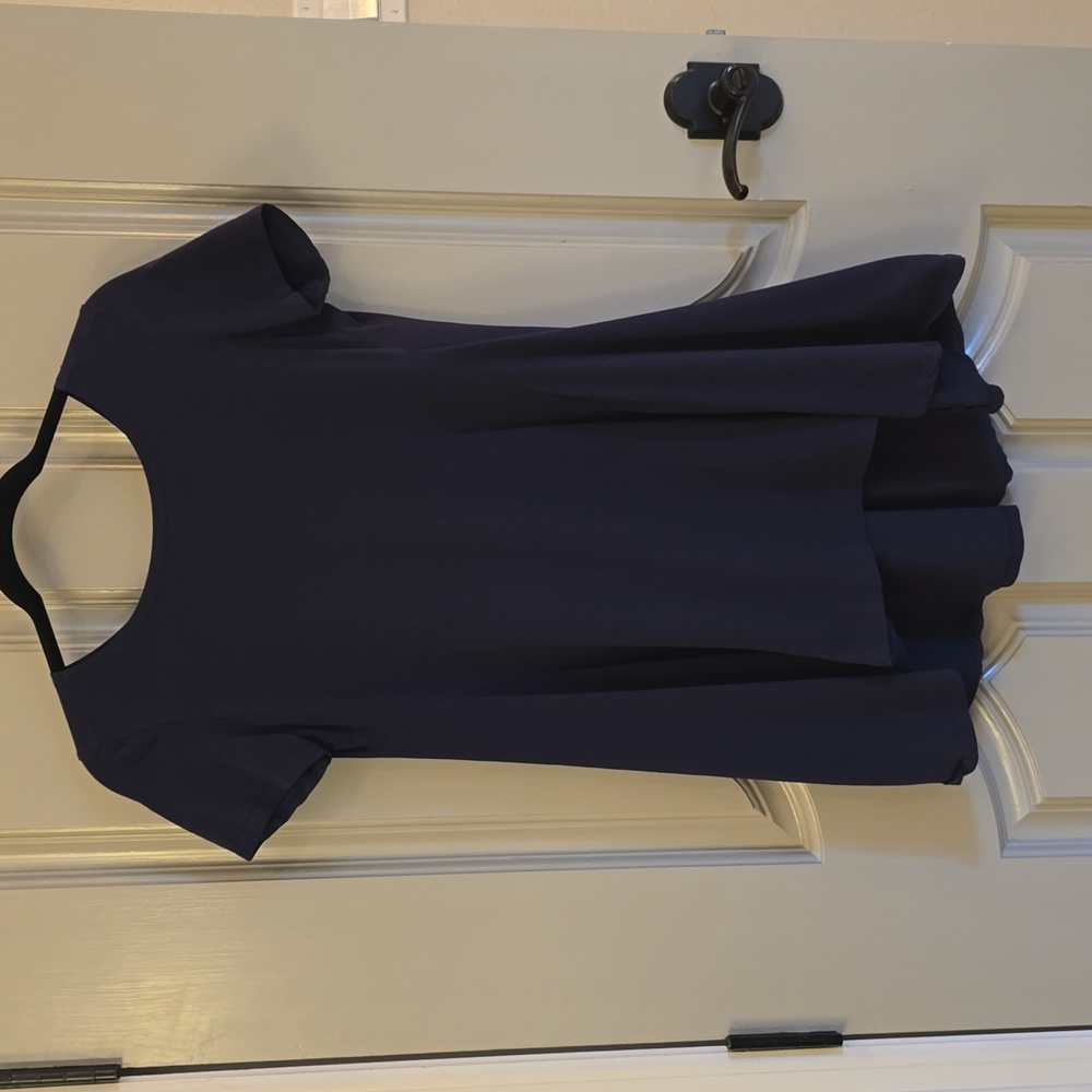 #6 Long Navy Blouse